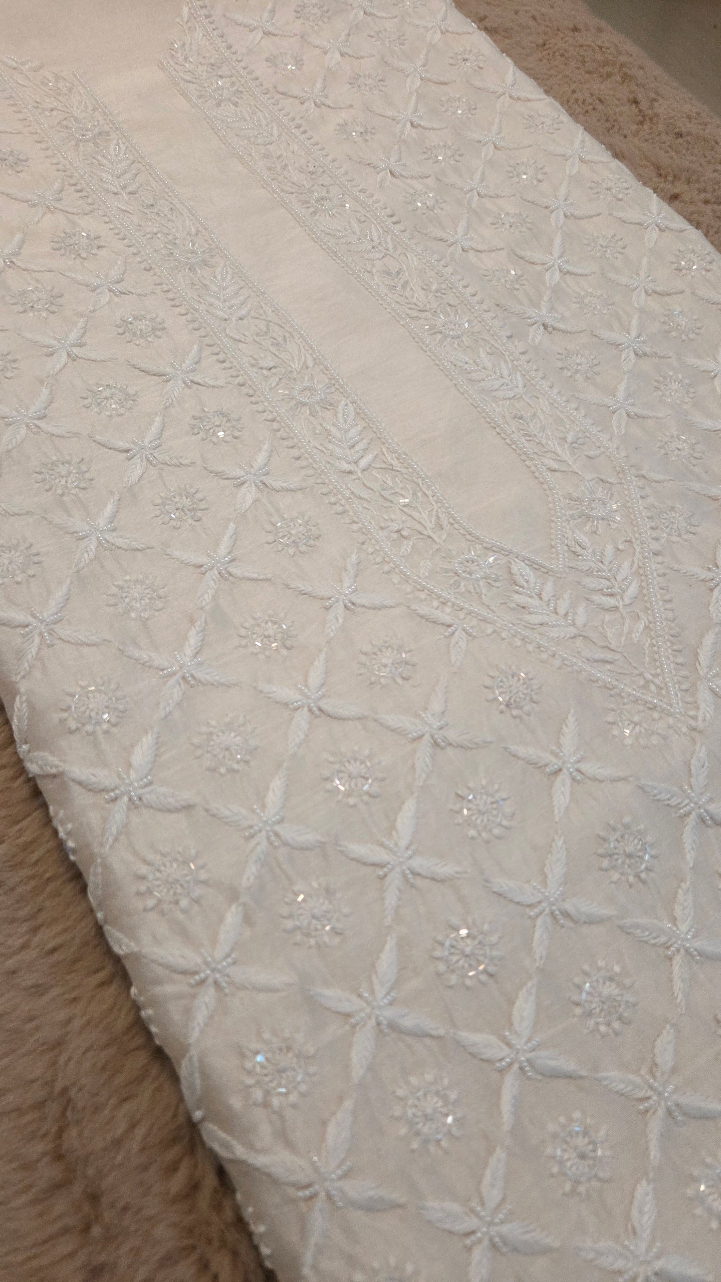 Chanderi Silk Men's Kurta Fabric