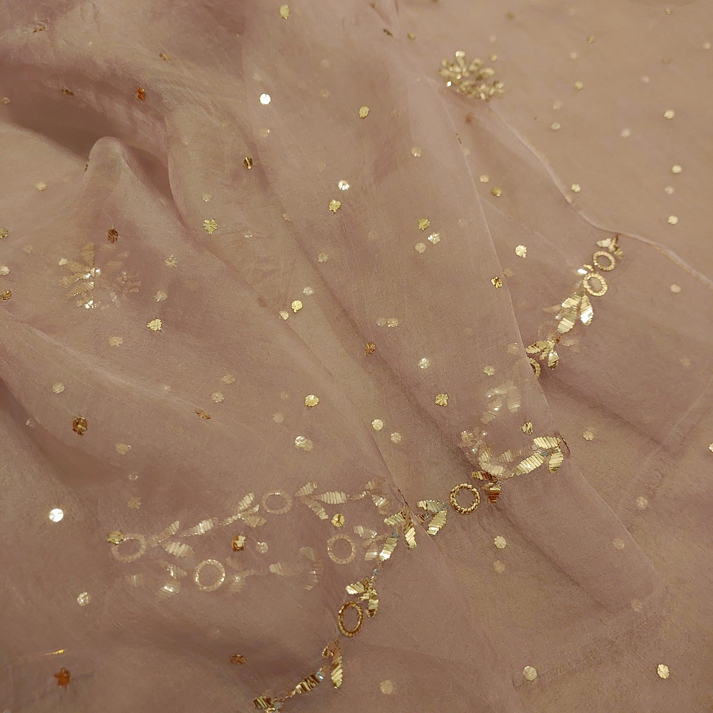 Pure organza mukaish