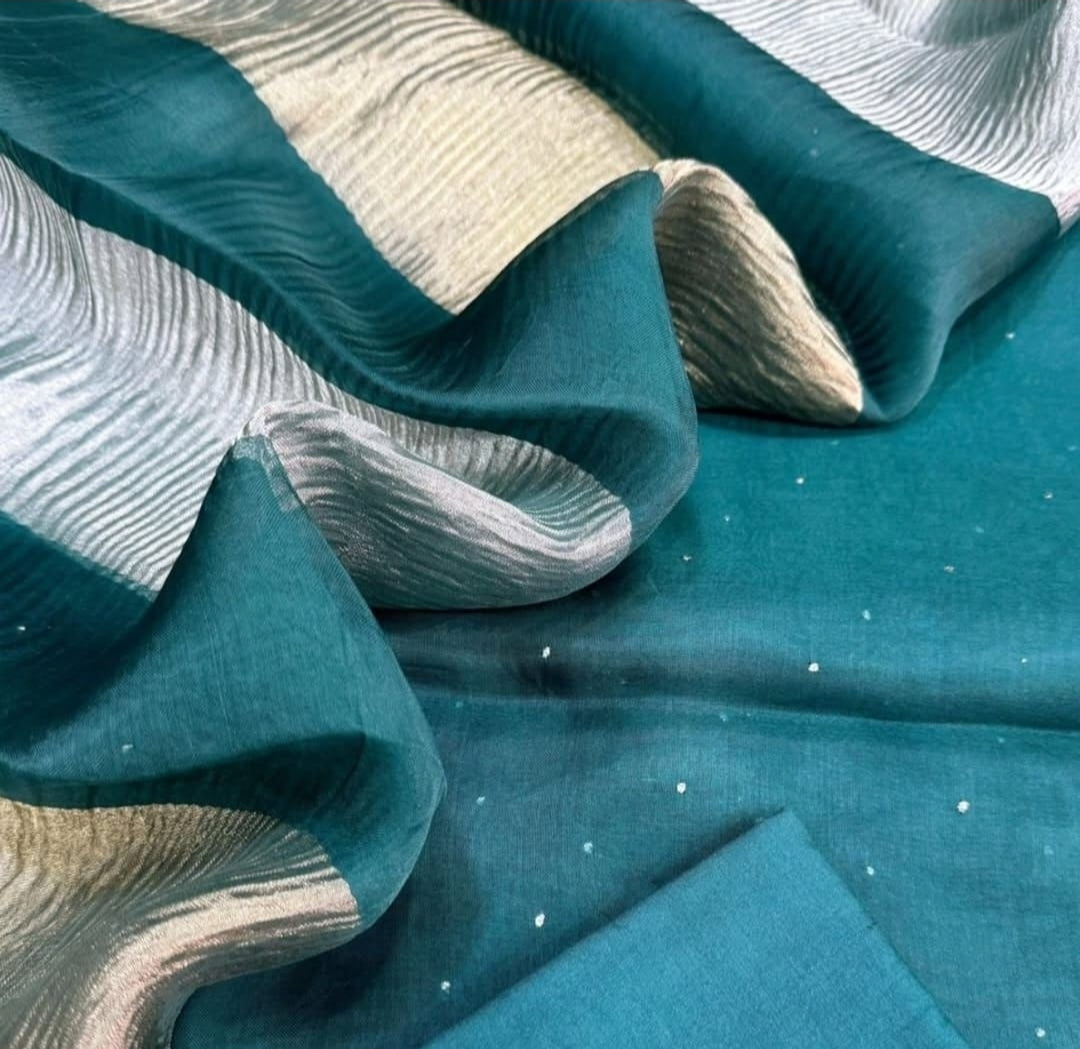 Banarsi Chanderi Organza Set