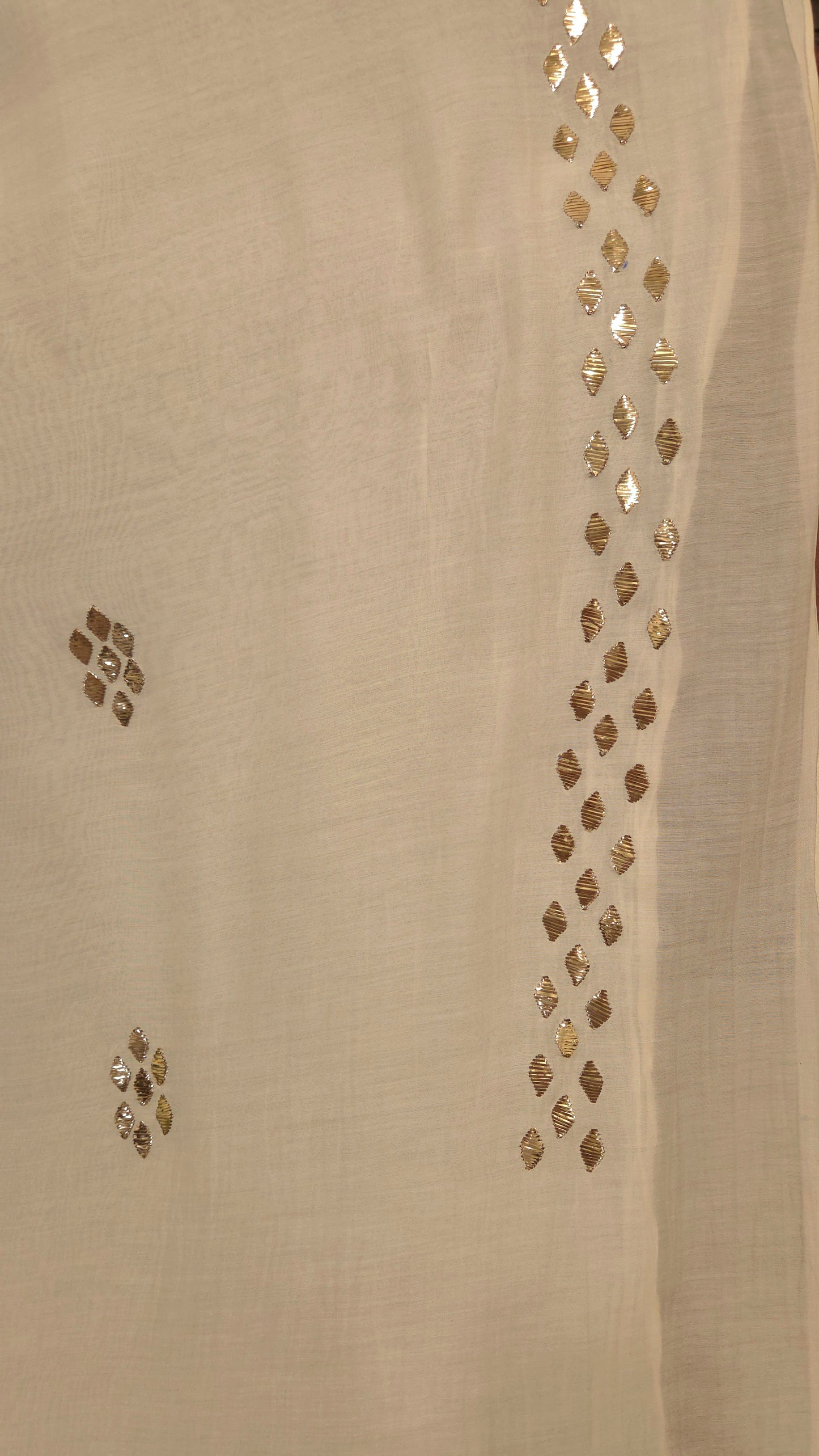 Pure Mul Chanderi Men's Kurta Fabric