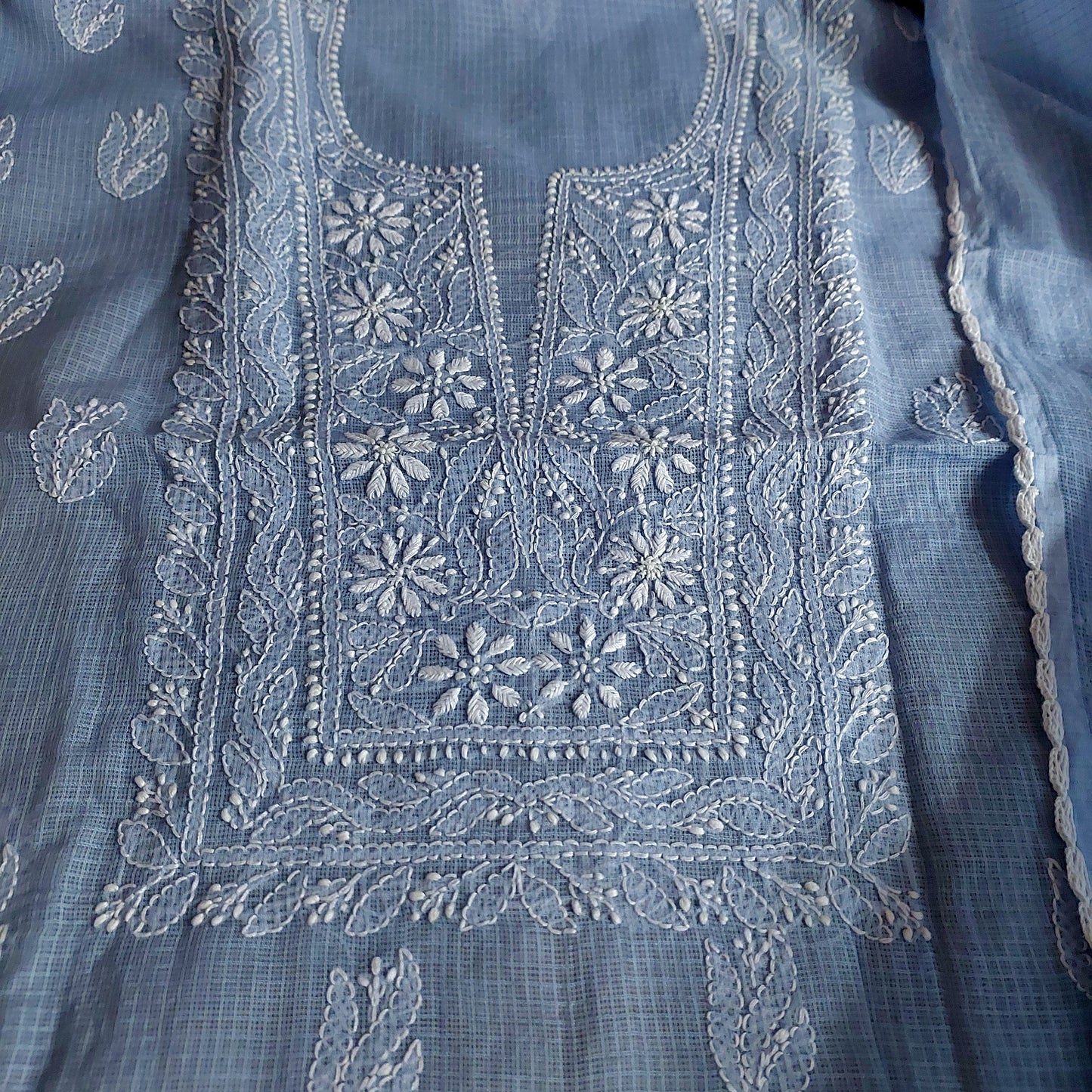 Kota doriya Chikankari