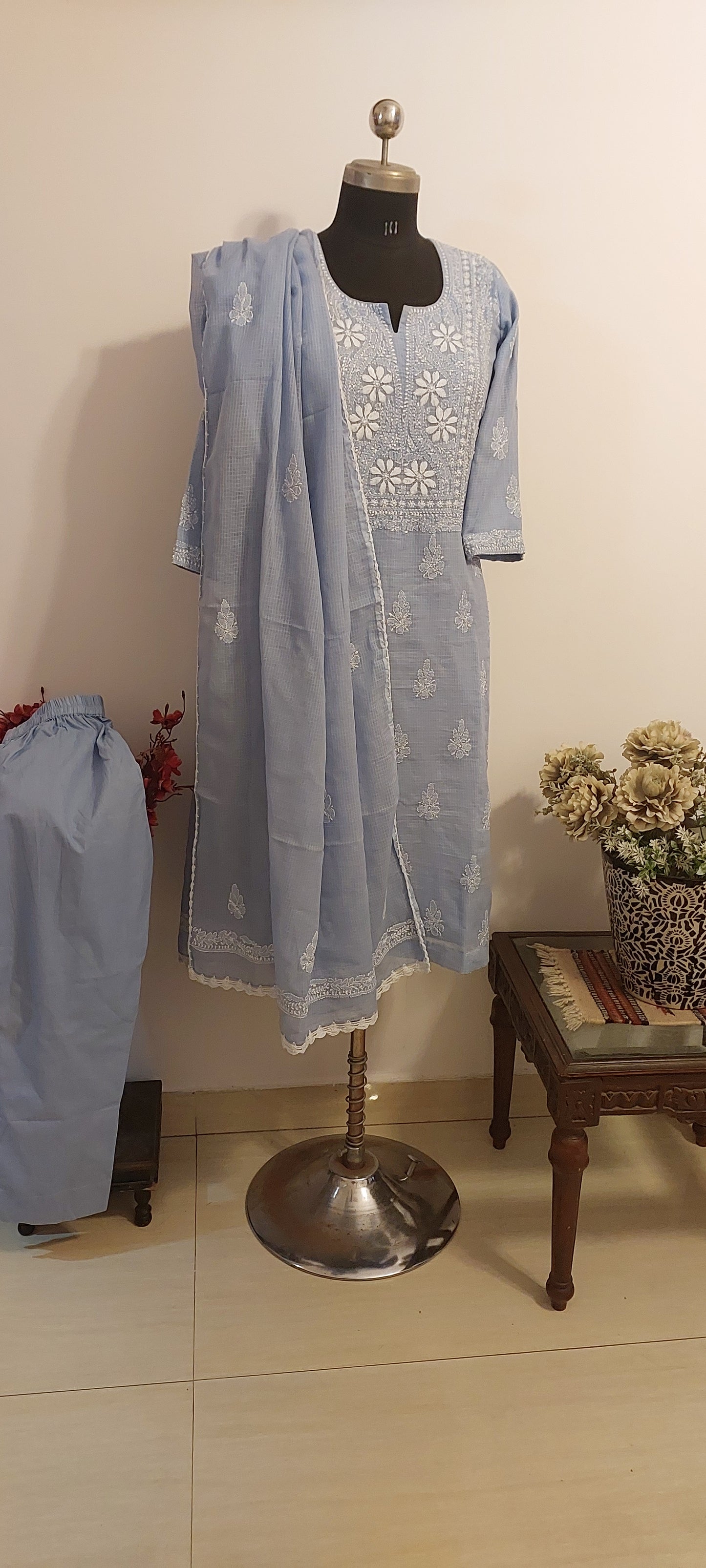 Kota doriya Chikankari