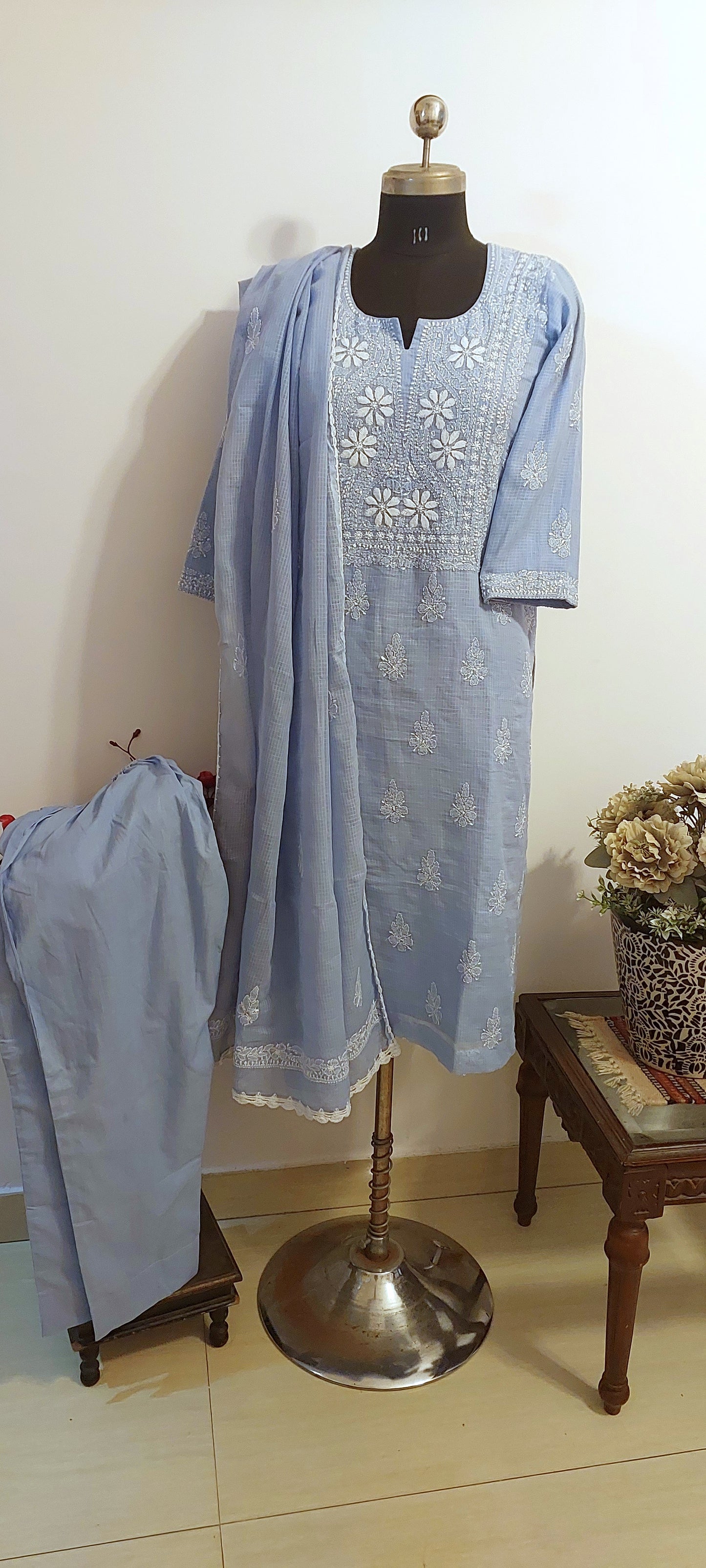 Kota doriya Chikankari