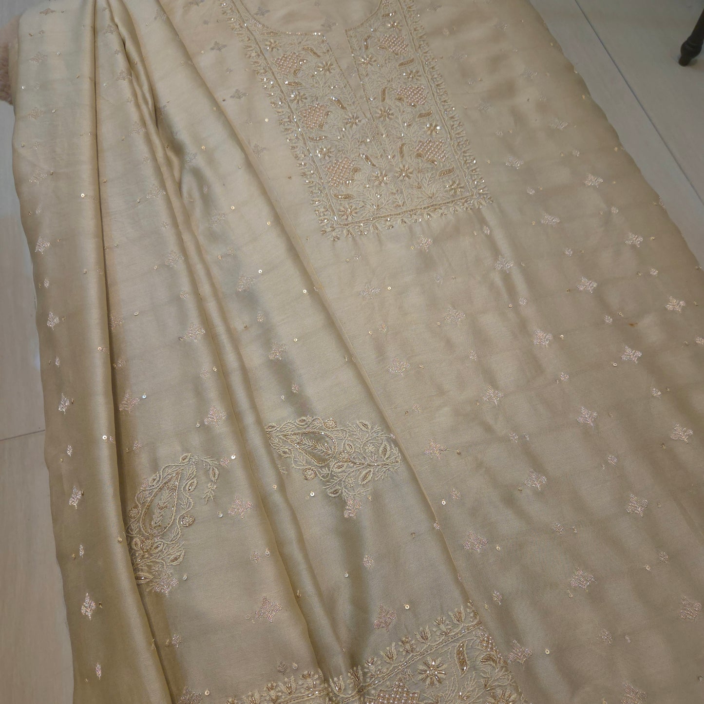 Nagma - Banarsi Chanderi Silk Suit