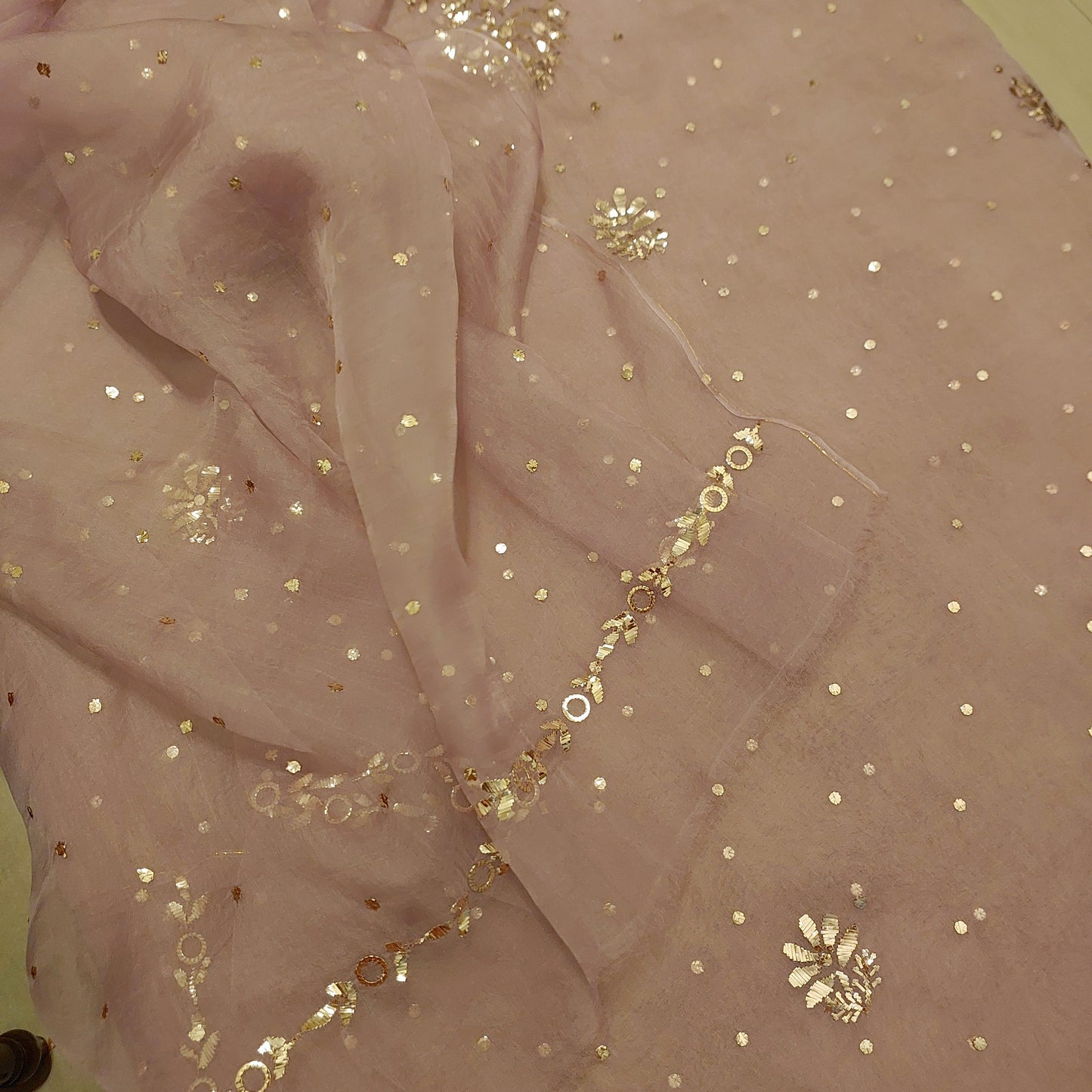Pure organza mukaish