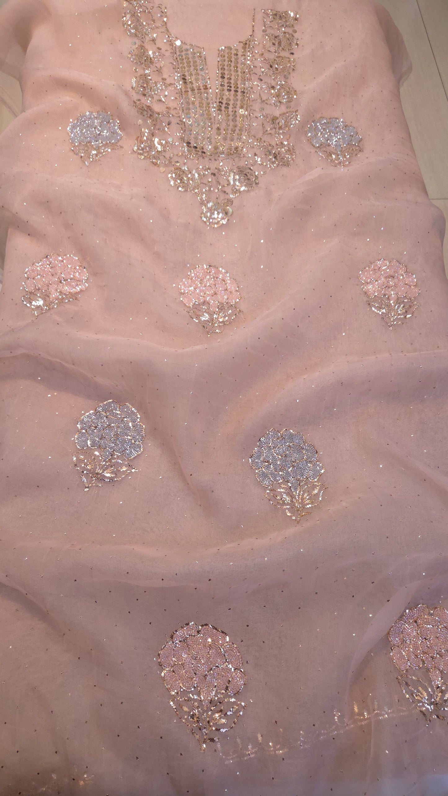 Pure Organza Kamdani Suit