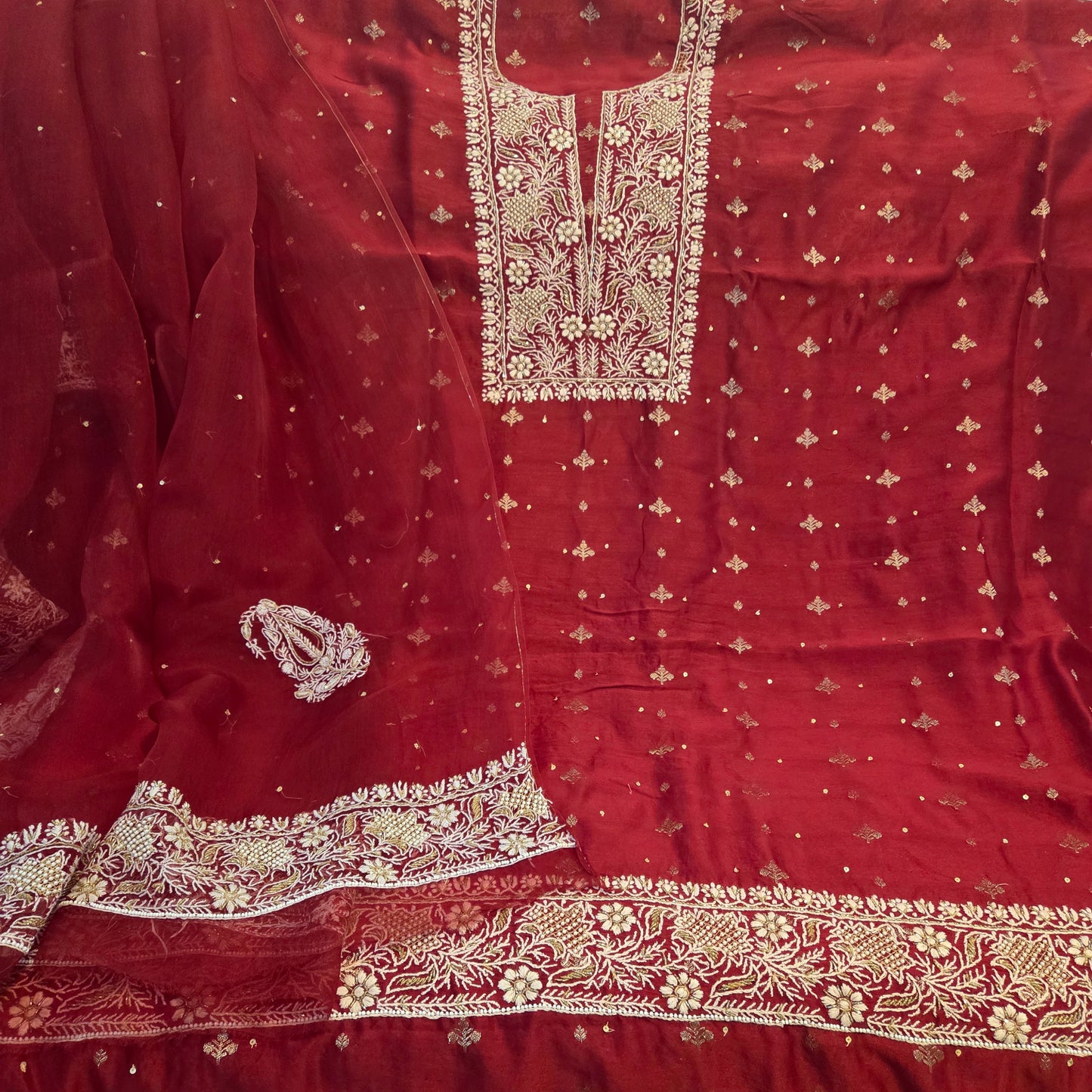 Nagma - Banarsi Chanderi Silk Suit