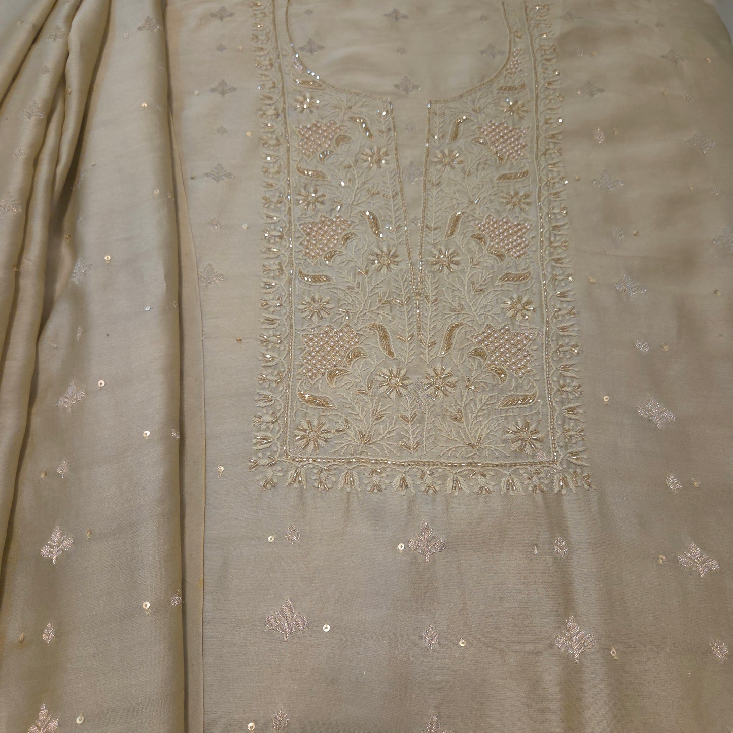 Nagma - Banarsi Chanderi Silk Suit