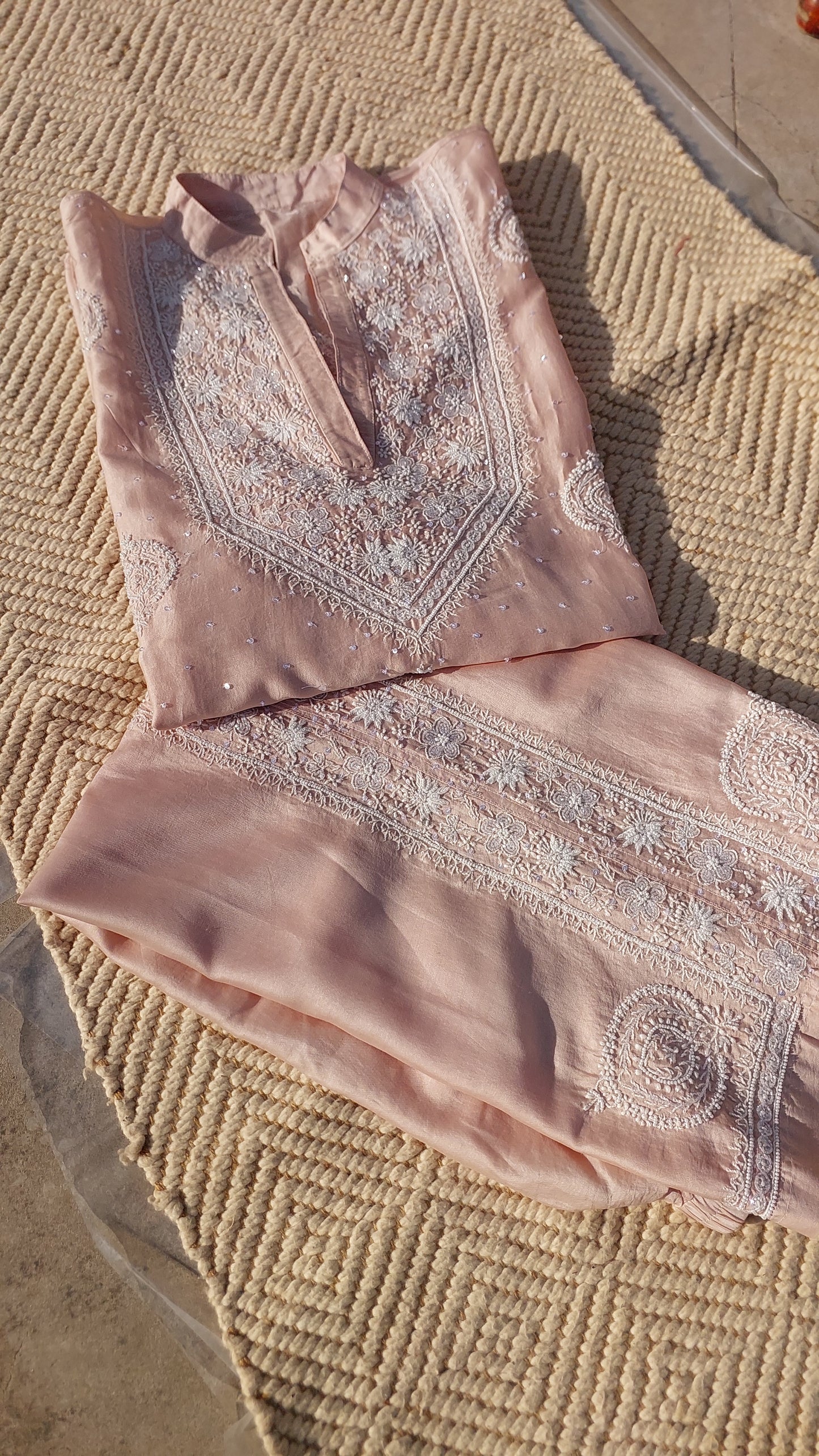 Chanderi Silk Coord Set