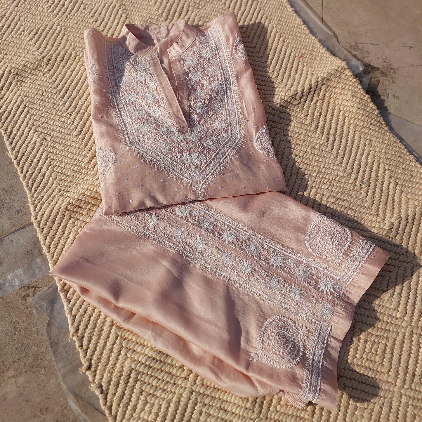 Chanderi Silk Coord Set