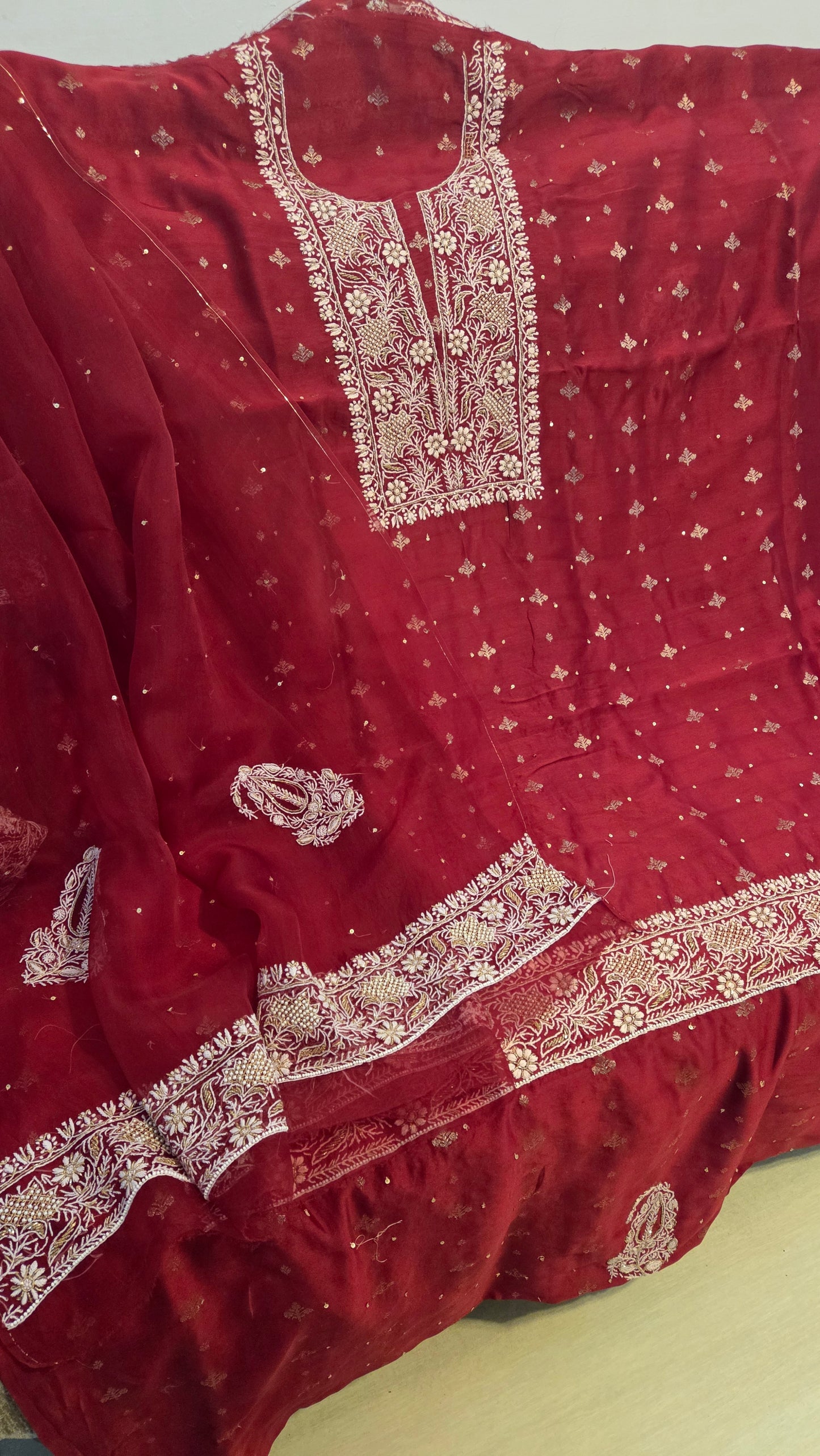Nagma - Banarsi Chanderi Silk Suit