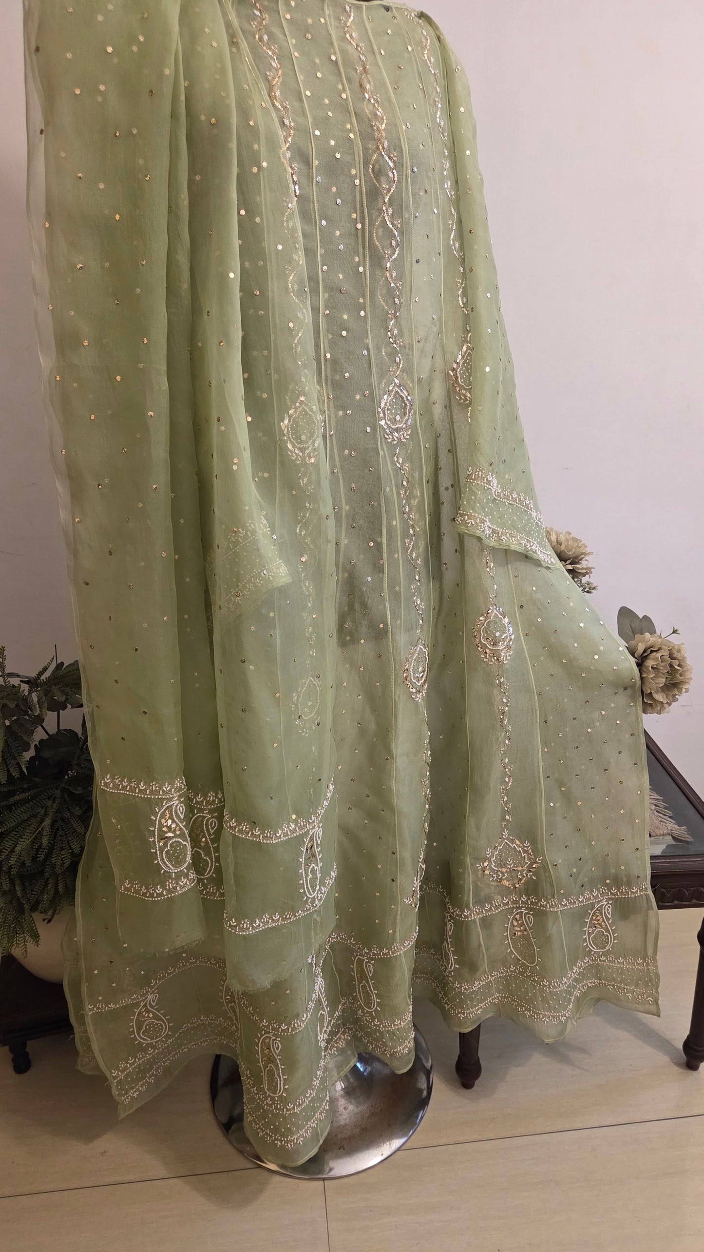 Kali - Pure Organza Anarkali (New)