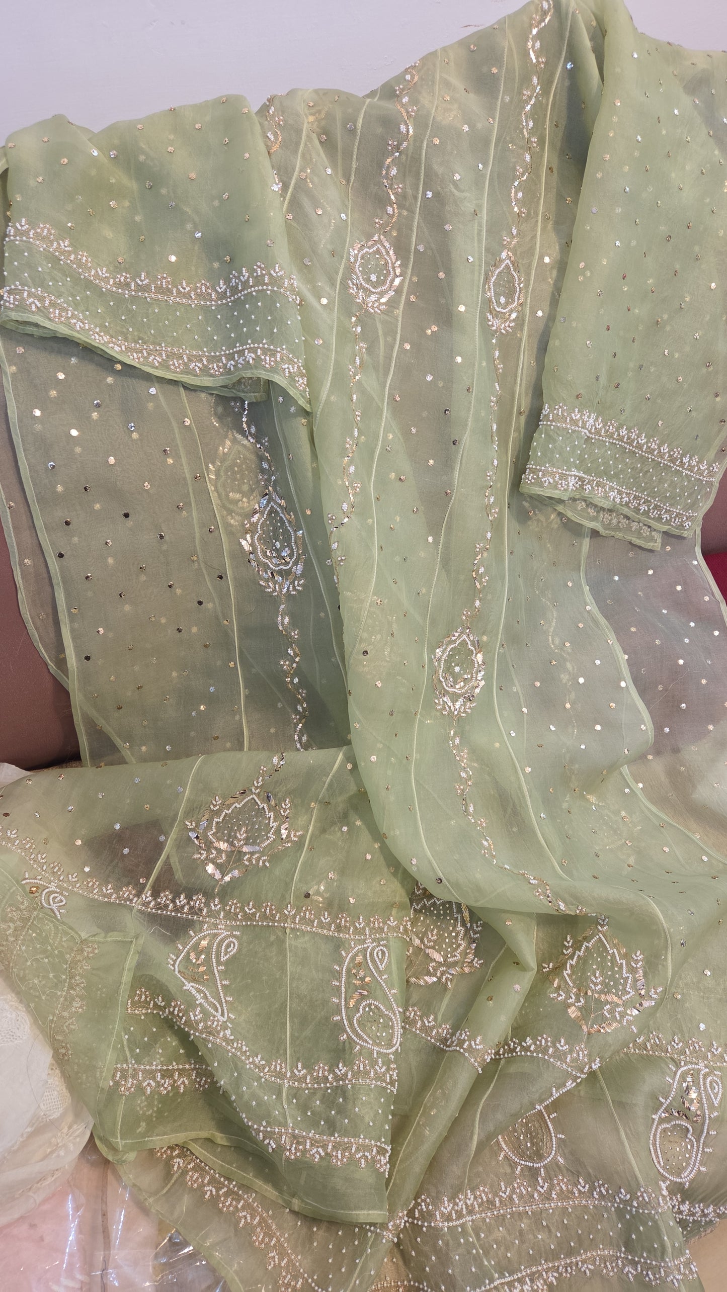 Kali - Pure Organza Anarkali (New)