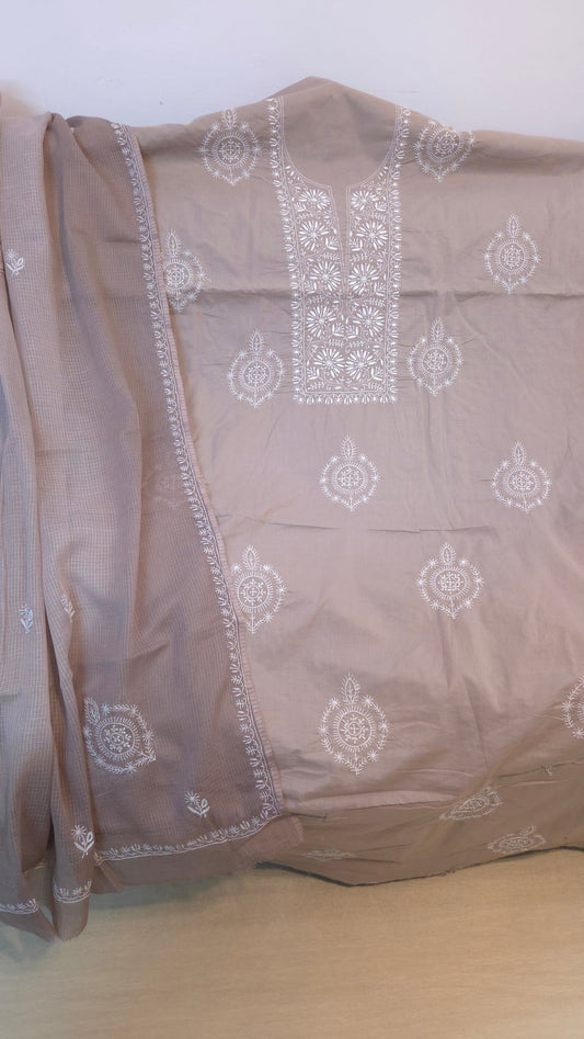 3 Piece Cotton Suit