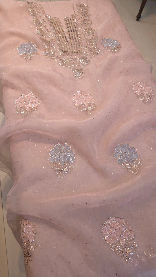 Pure Organza Kamdani Suit
