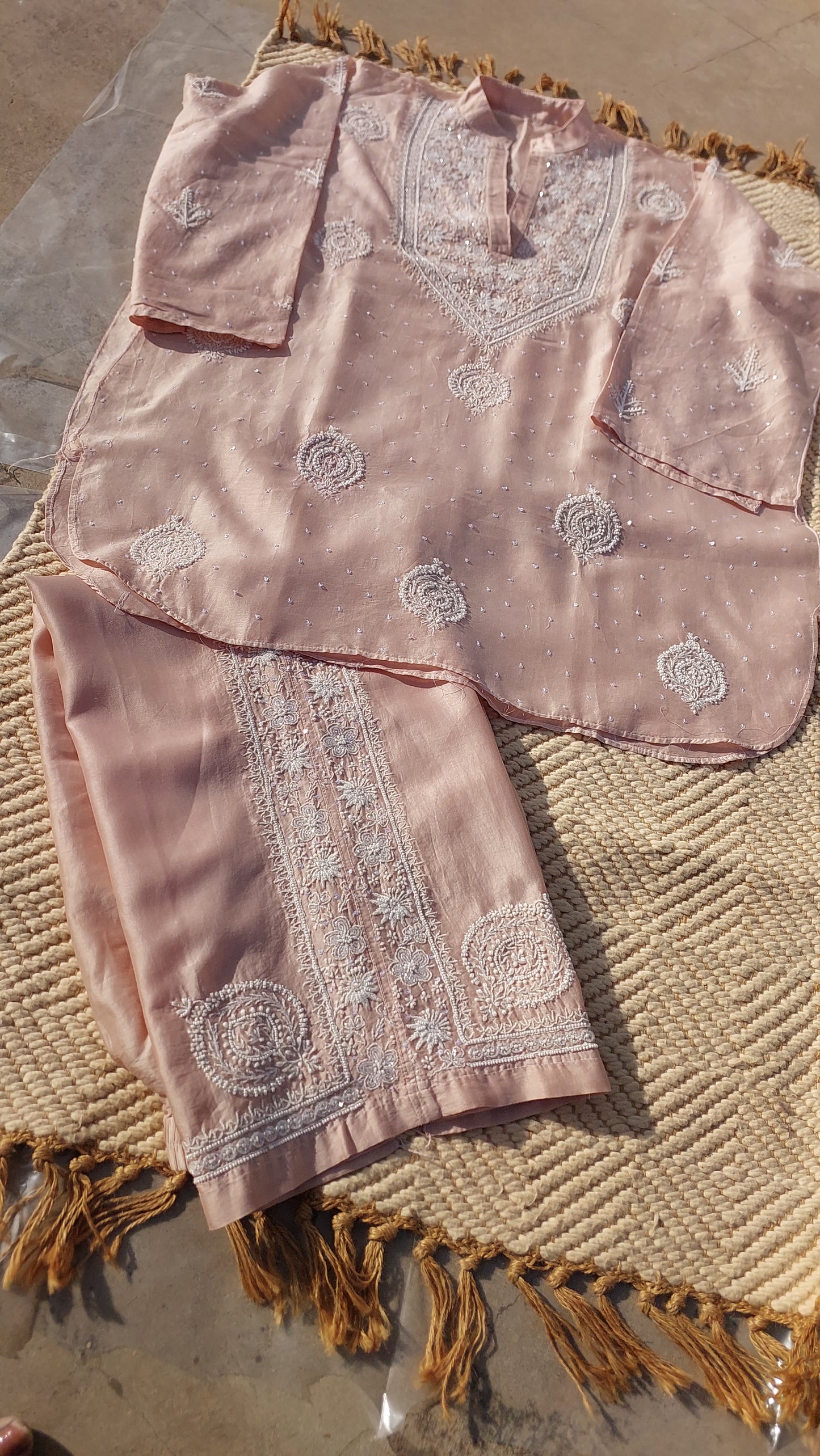 Chanderi Silk Coord Set