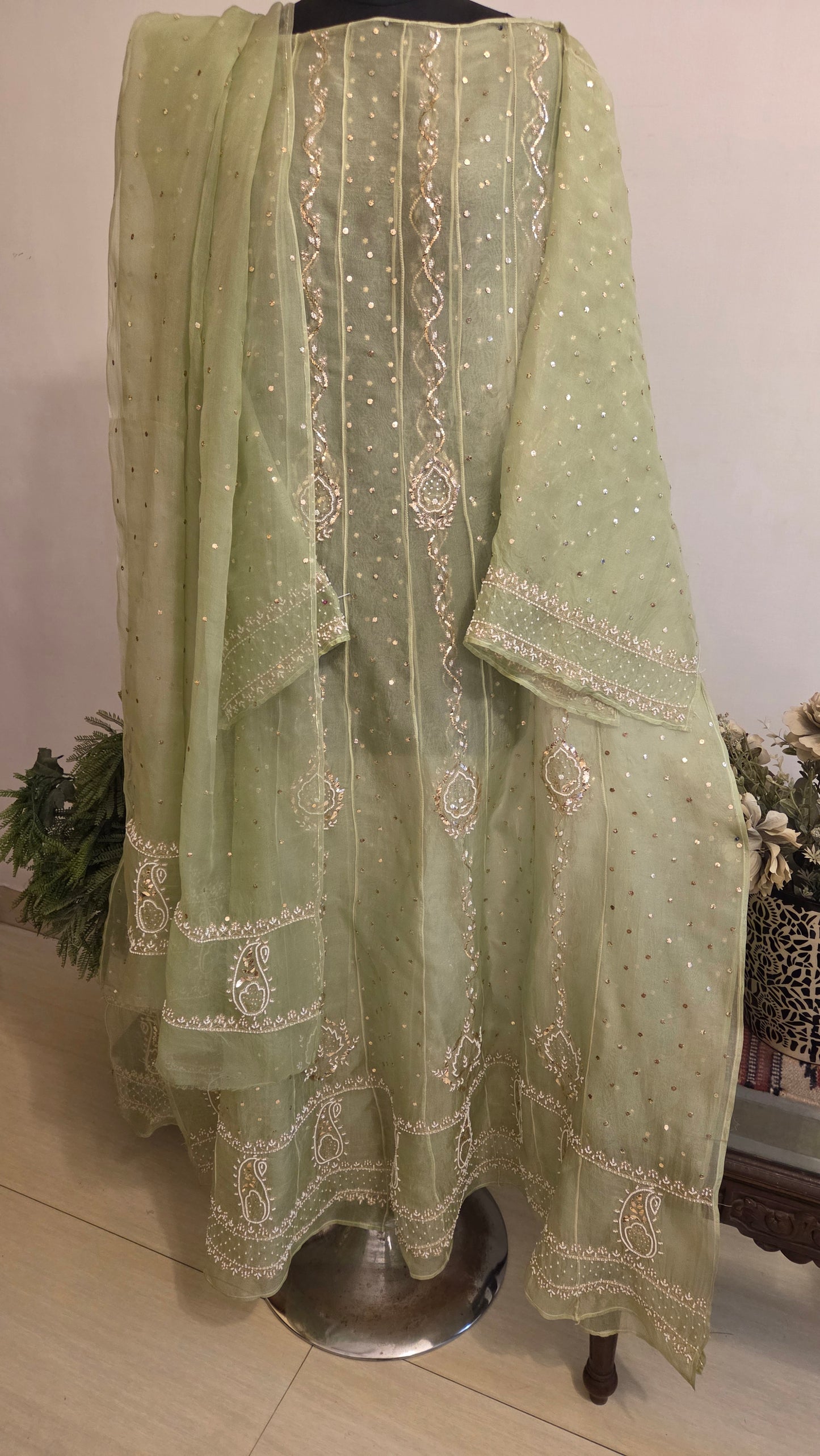 Kali - Pure Organza Anarkali (New)