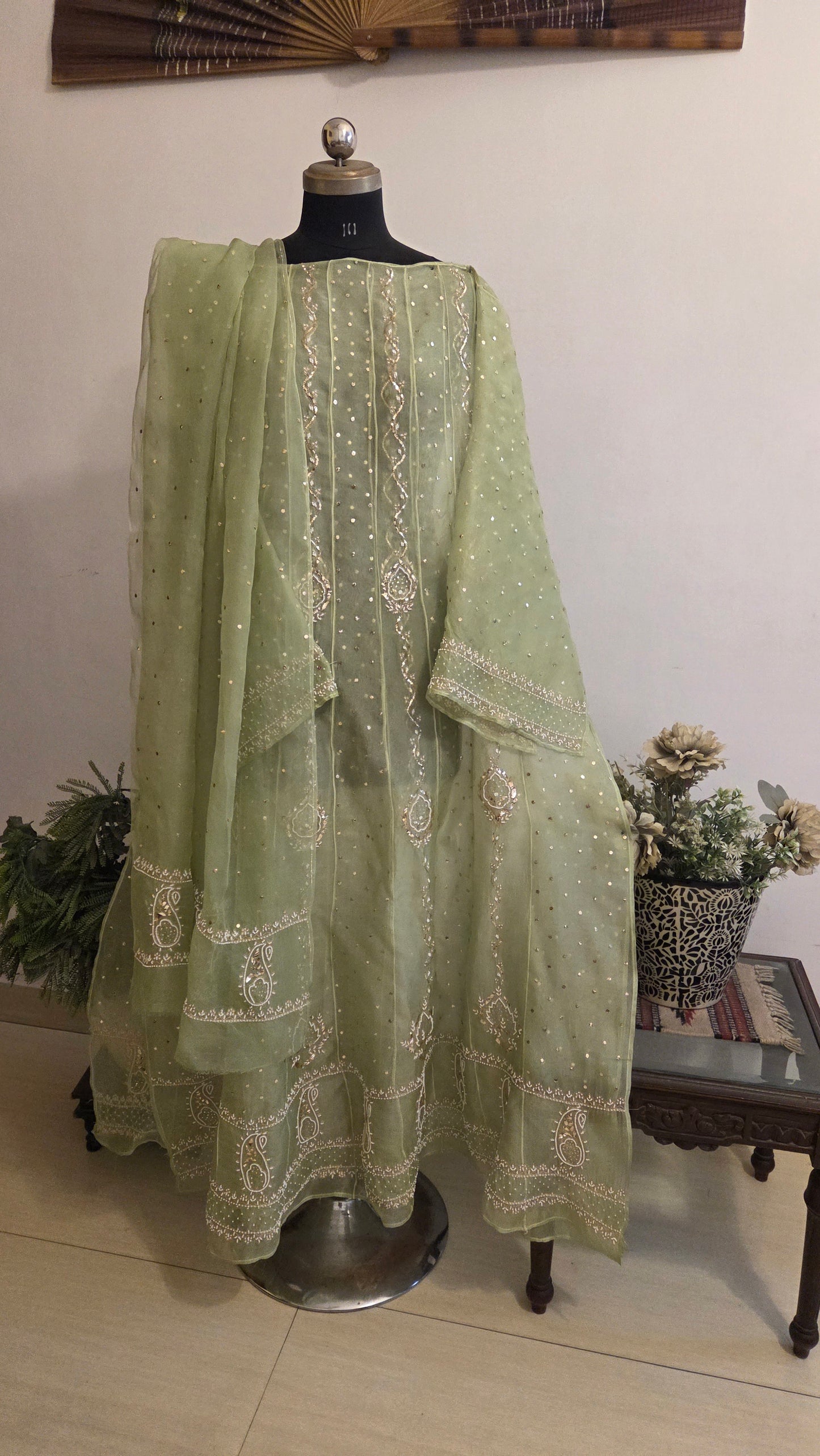 Kali - Pure Organza Anarkali (New)