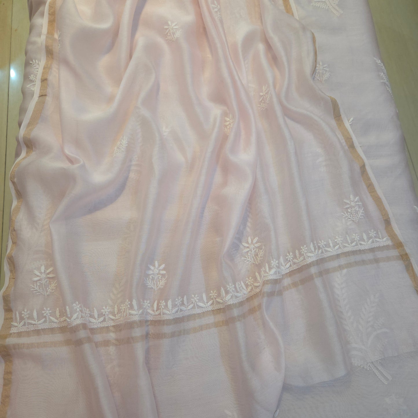 Chanderi Silk Suit