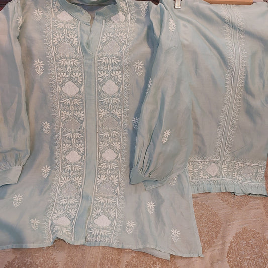 Chanderi Silk Coord Set
