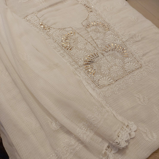 Kota Doriya Chikan Mukaish