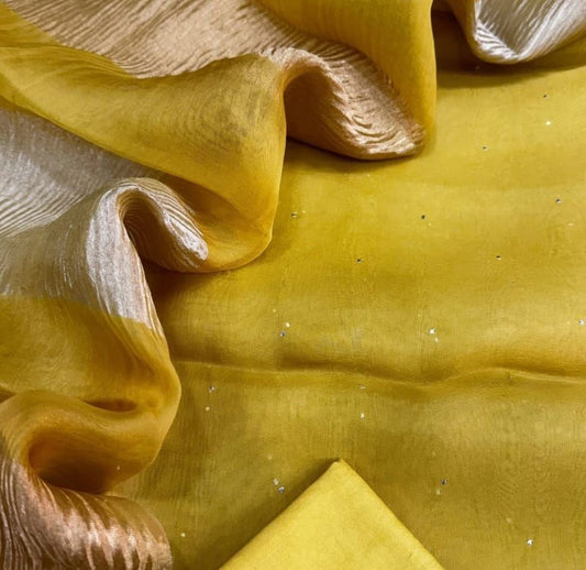 Banarsi Chanderi Organza Set