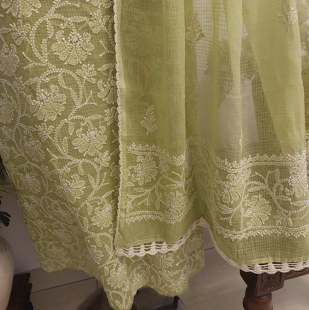 Meher - Kota Doriya Chikankari Jaal